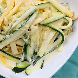 Zucchini and Squash “Pasta”