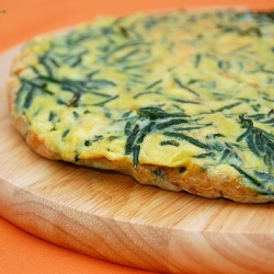 Sea Asparagus (Sea Beans) Omelette