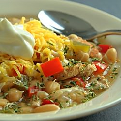 Autumn White Chicken Chili