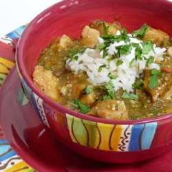 Tomatillo Chicken Stew