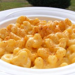 Saffron Scented Mac and Cheese