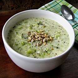 Broccoli Sunflower Seed Soup