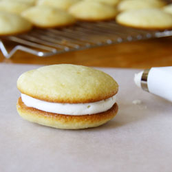 Orange Almond Cream Whoopie Pies