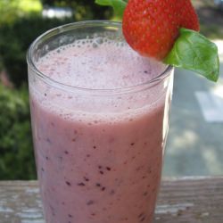 Seven Fruits Smoothie with Yogurt