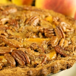 Peach and Pecan Tart