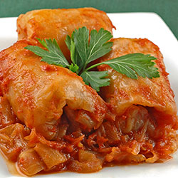 Hungarian-Style Stuffed Cabbage