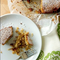 Walnut, Lemon & Cardamom Cake