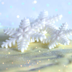 Fondant Snowflakes