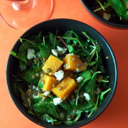 Spiced Pumpkin Salad with Lentils