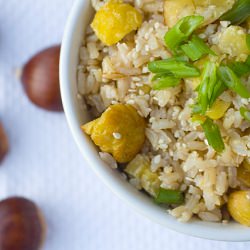 Chestnuts with Rice