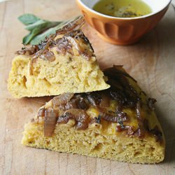 Pumpkin-Sage Focaccia