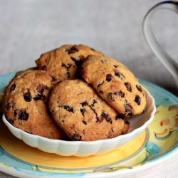 Marbled Chocolate Chip Cookies