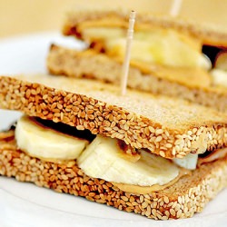 Peanut Butter & Banana Toasties