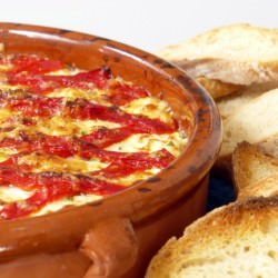 Warm Piquillo and Crab Dip