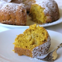 Pumpkin Apple Spiced Bundt Cake