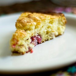 Raspberry Buttermilk Cake