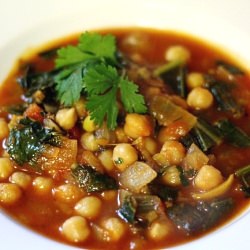 Chickpea and Chard Stew