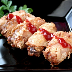 Thai fried chicken wings