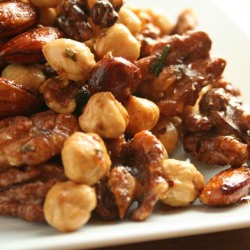 Spicy, Oven Roasted Nuts