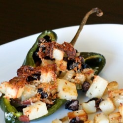 Bacon & Potato Stuffed Poblanos