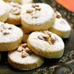 Butter and Cardamom Coffee Cookies