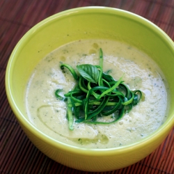 Zucchini Basil Soup