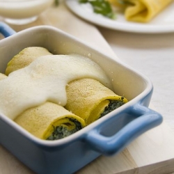 Ricotta & Nettle Crepes