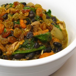 Sweet Potato & Black Bean Curry