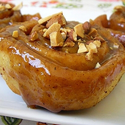 Sticky Buns with Toasted Almonds