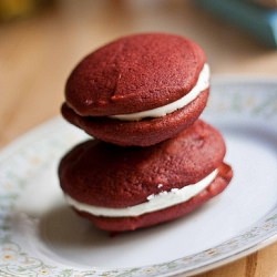 Red Velvet Whoopie Pies