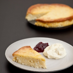 Ostkaka – Swedish Cheesecake