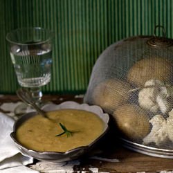 Roasted Cauliflower And Potato Soup