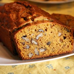 Spiced Pumpkin and Walnut Bread