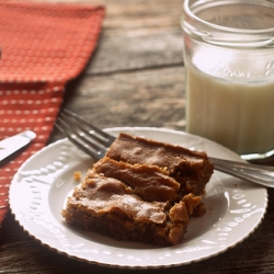 Brown Butter Toffee Blondies