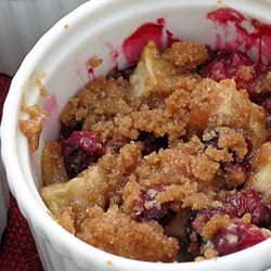 Apple and Cranberry Crisp