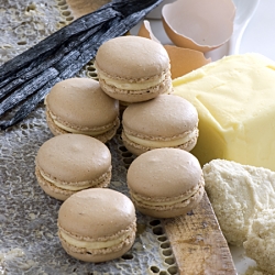 Honey and Vanilla Macaron