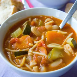 Hearty Minestrone Soup!