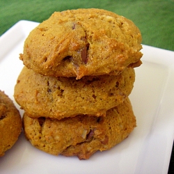 Pumpkin Nut & Chip Cookies