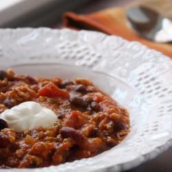 Turkey Bean Pumpkin Chili