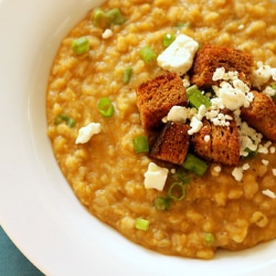 Red Lentil and Barley Soup