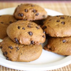 Pumpkin Spice Chocolate Chip Cookies