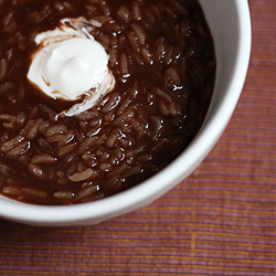 Champorado, Chocolate Rice Porridge