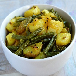 Aloo – Bean Bhaaji