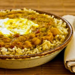 Red Lentil and Chickpea Stew