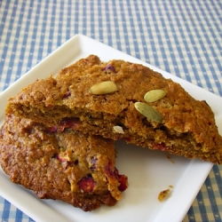 Pumpkin-Cranberry Scones