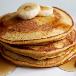 Banana Pumpkin Pancakes