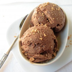 Double Chocolate Toffee Ice Cream