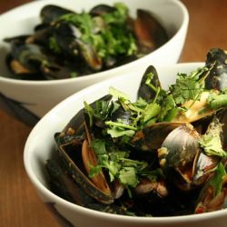 Thai Style Mussels