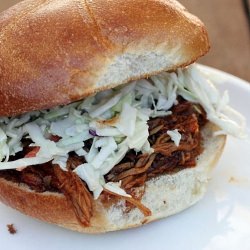 Pulled Pork and Coleslaw Sandwiches