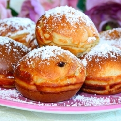 Ebelskivers Stuffed with Nutella